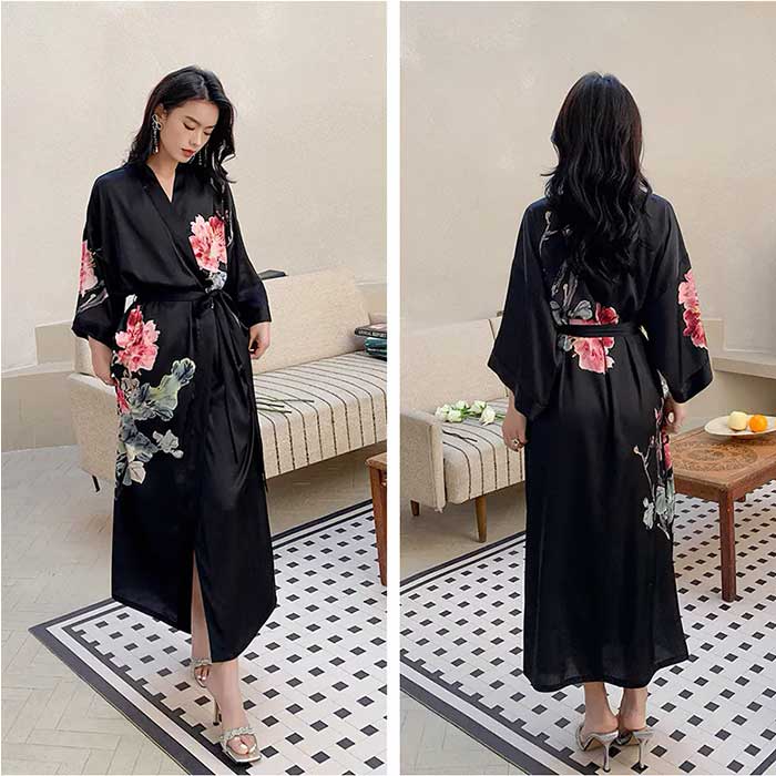 Boho Kimono Robe | Bohemian Serenity