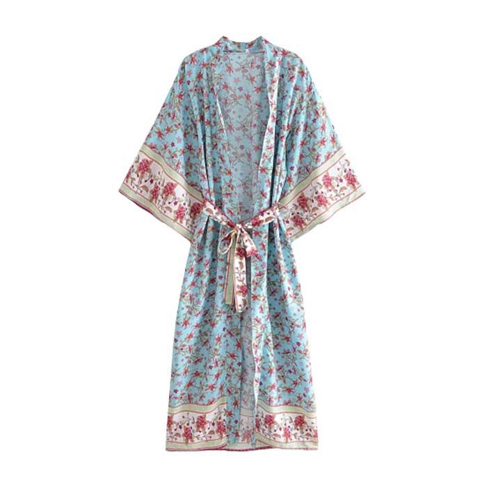 Boho Maxi Kimono | Bohemian Serenity