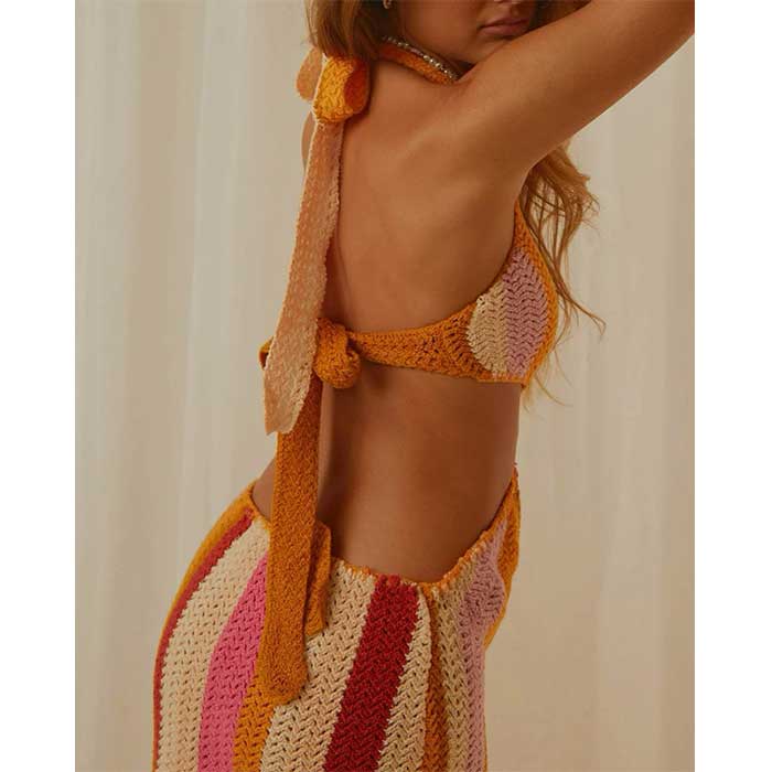 Long Crochet Dress | Eiyo Kimono