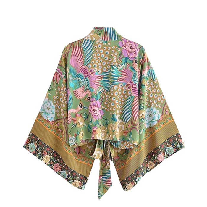 Vintage Boho Kimono | Bohemian Serenity