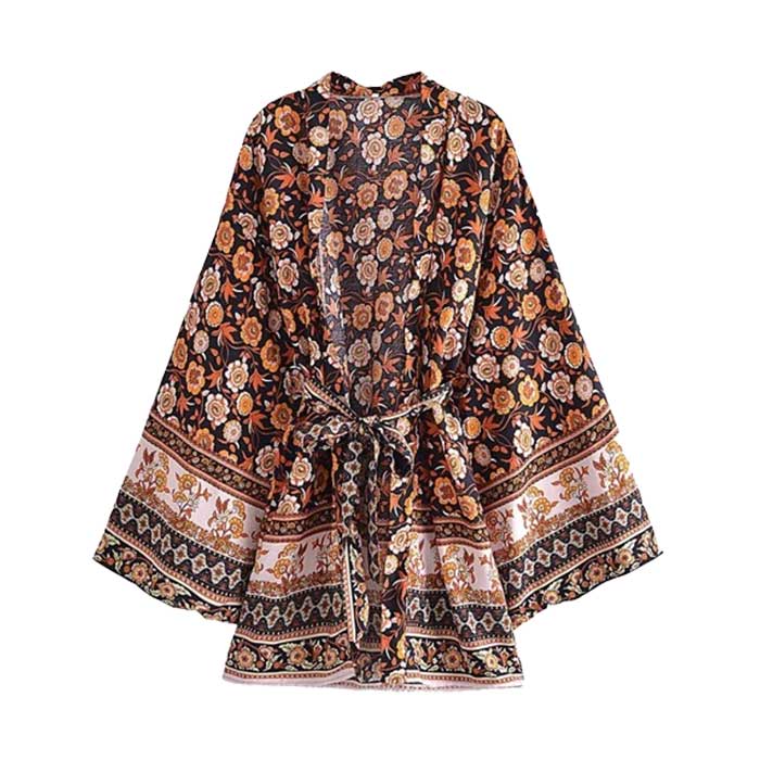 Women's Boho Kimono | Bohemian Serenity