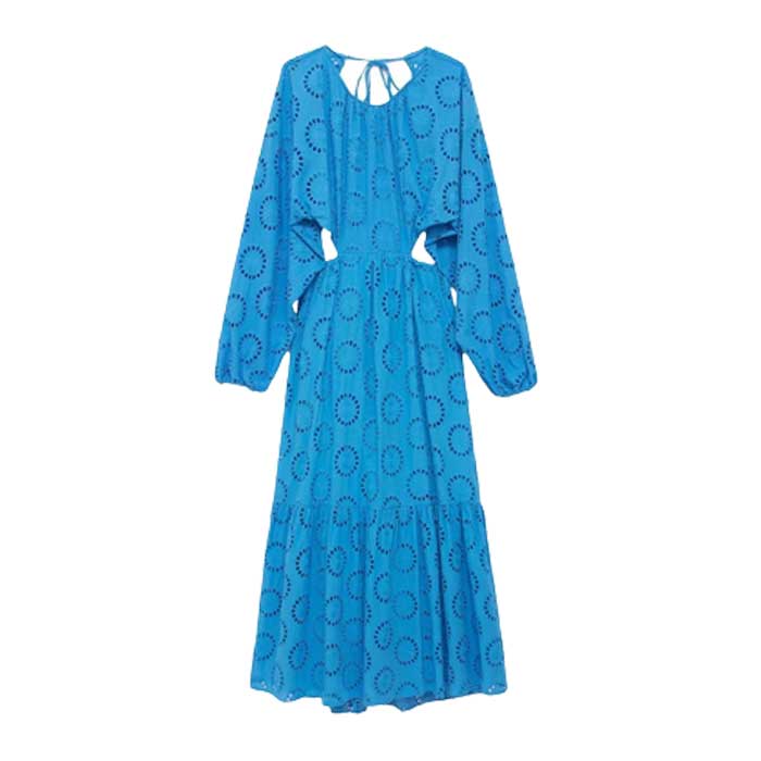 Boho Blue Dress | Bohemian Serenity