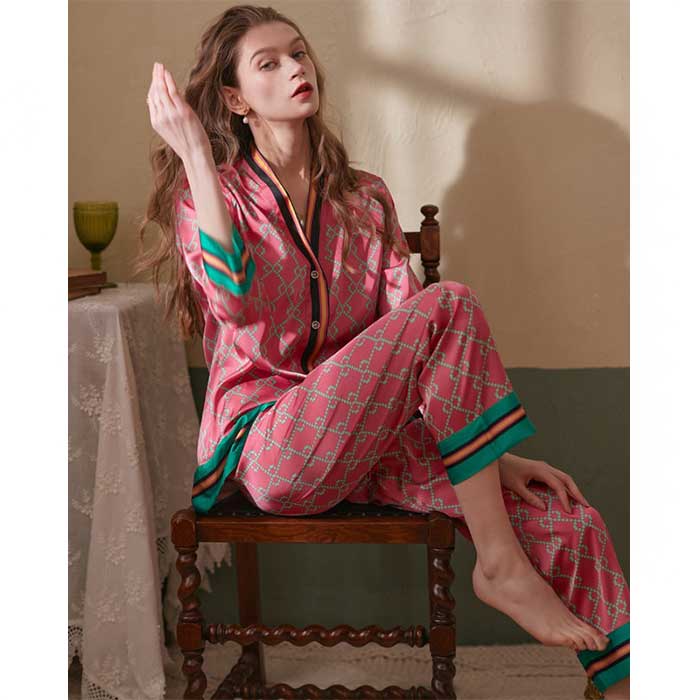 Pink Boho Pajamas | Bohemian Serenity